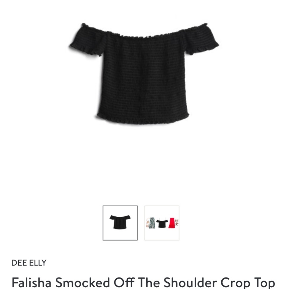 Black Crop Top